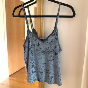 Crushed Velvet Tank / Camisole